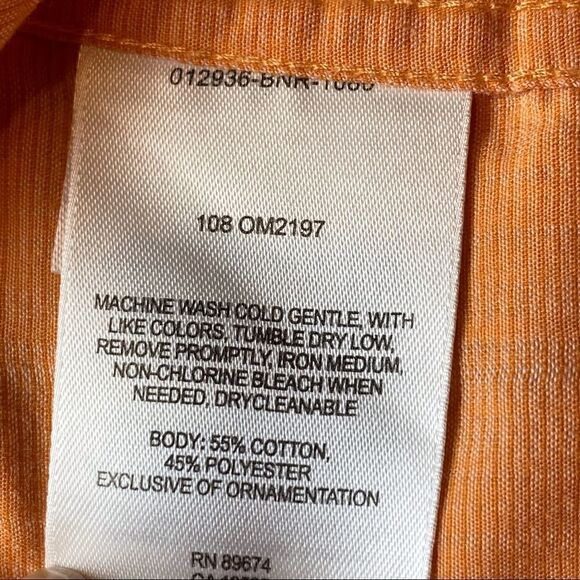 Mountain Hardwear Orange Short Sleeve Button Down Shirt - Picture 4 of 13